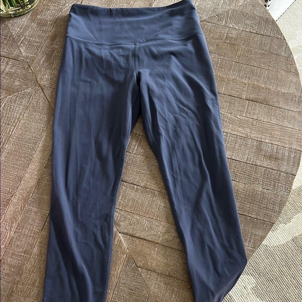 Size Small Petite, Athleta Grayish color ultra high rise Elation 7/8 Leggings